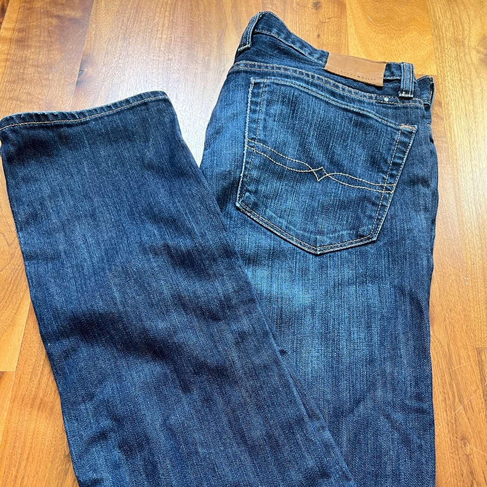 Lucky Brand 31x32 1 Authentic Skinny Jeans Men Blue Medium Wash button fly